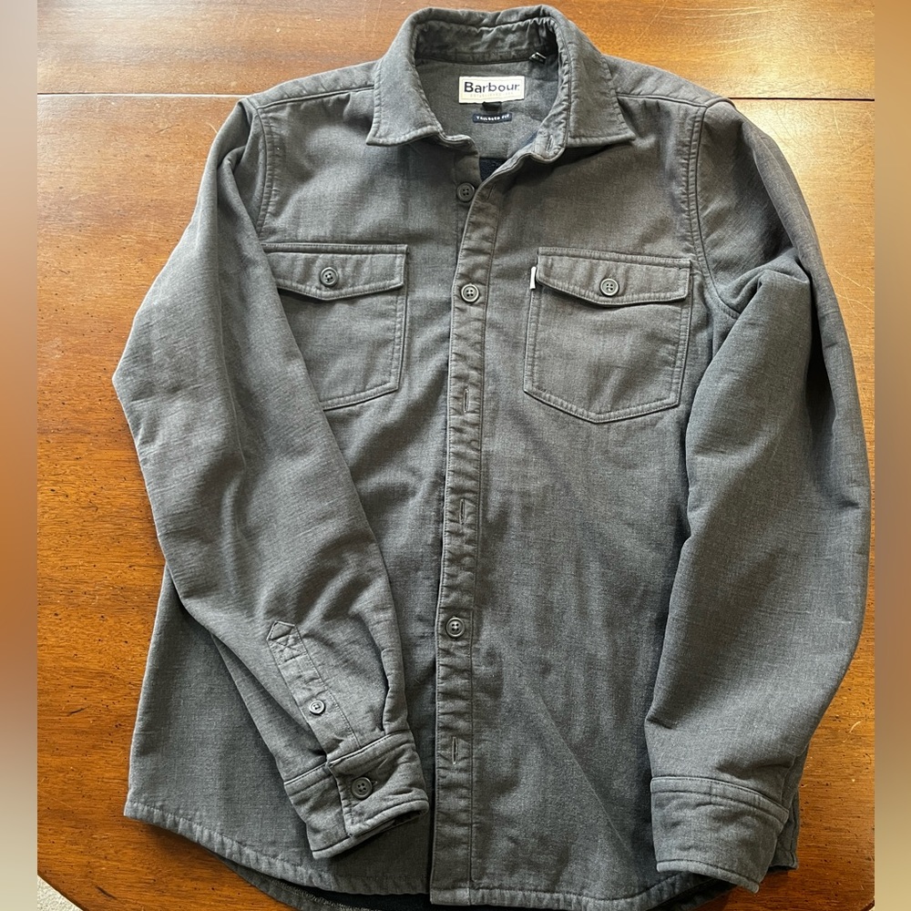 Barbour Grey Overshirt